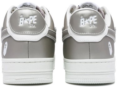 Кецове и обувки BAPE Bape Sta Silver #4 Сиво | 0ZXSHM191053L-SILVER, 3