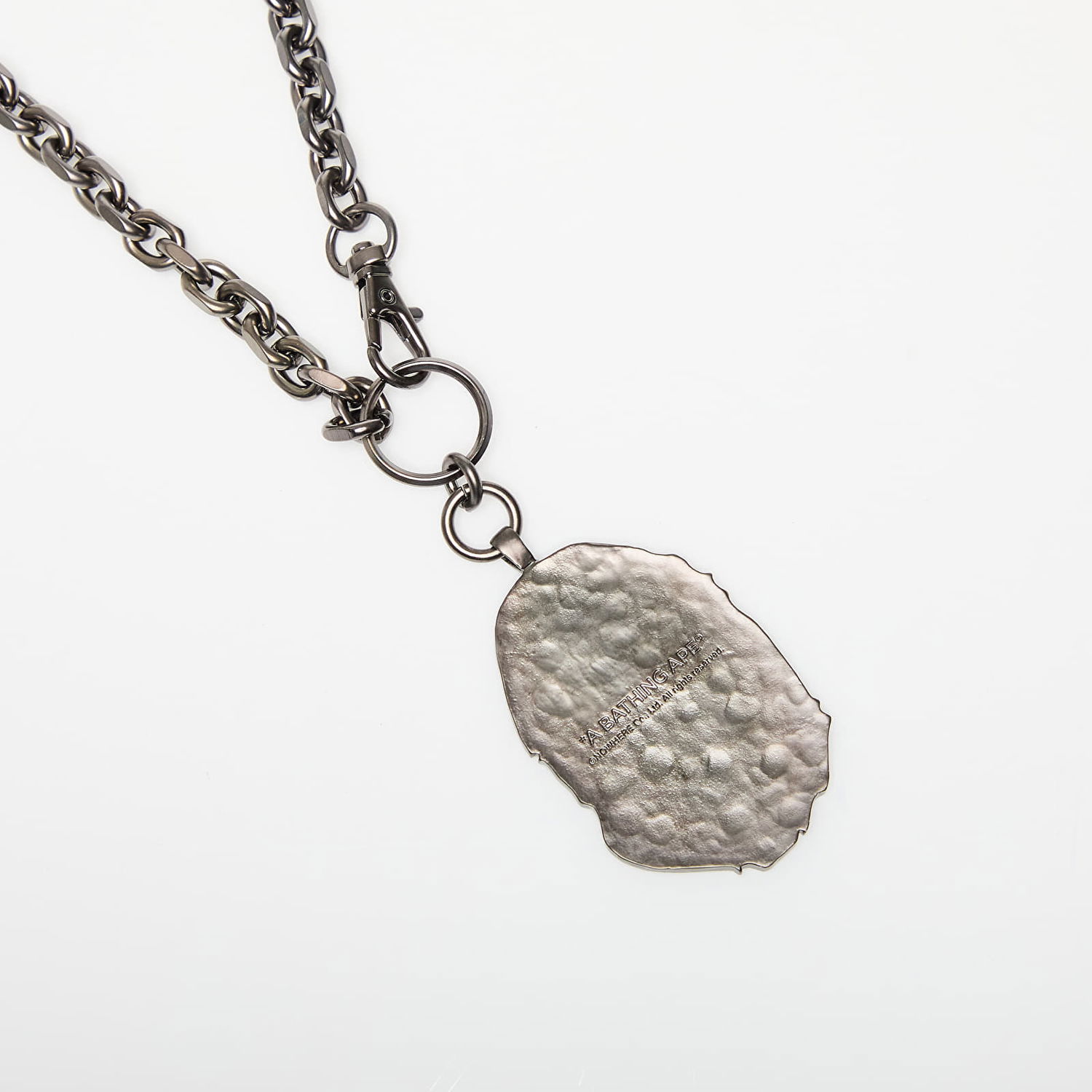 Колие BAPE Ape Head Chain Necklace Металик | 001GDK801003M BLK, 1