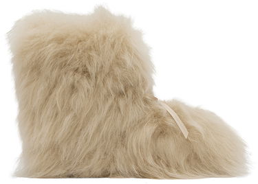 Облекло We11done We11done Fur Moccasin Boots Бежово | WD-AO2-24-459-W-BG, 0