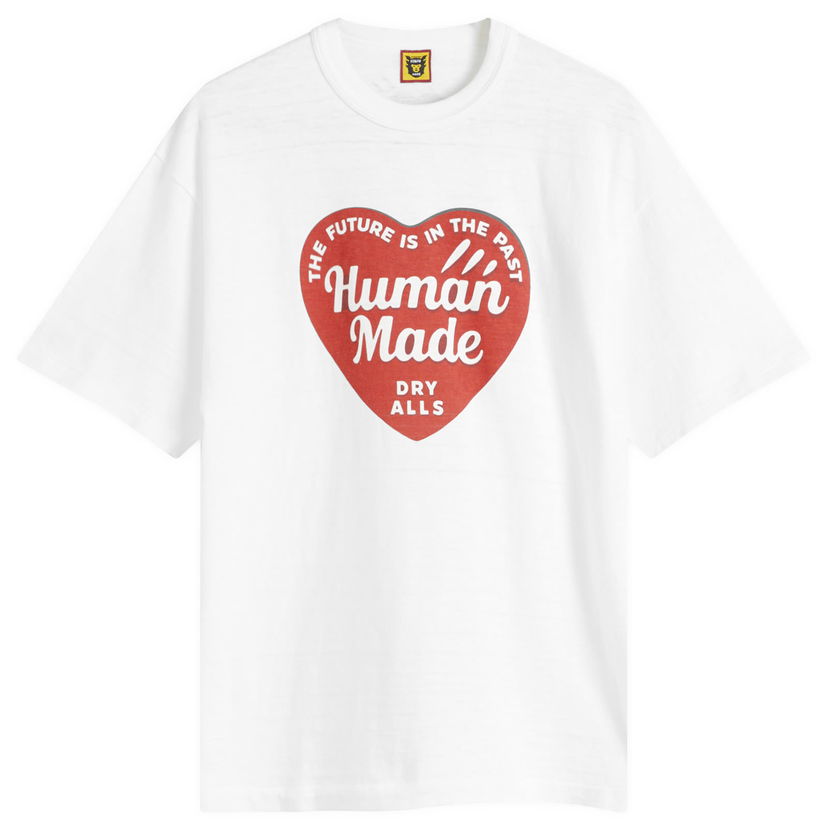 Тениска Human Made Graphic T-Shirt With Logo Print Бяло | HM28TE007-WH