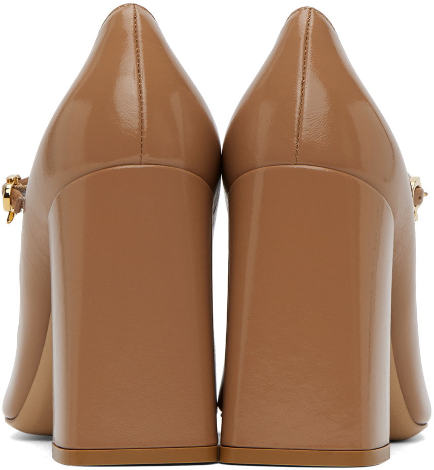 Кецове и обувки Gianvito Rossi Square Toe Pumps Кафяво | G22202.95RIC.NUI, 1