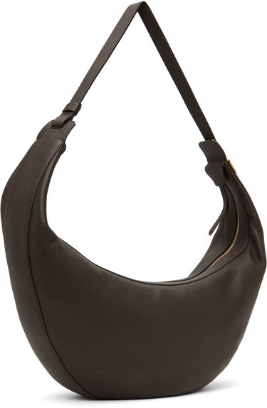 Чанта през рамо Khaite KHAITE Augustina Leather Shoulder Bag Кафяво | H6014-914, 2