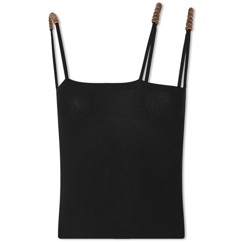 Потник Baserange Tav Black Asymmetrical Tank Top Черно | TOTV-RB-SU24-BLK