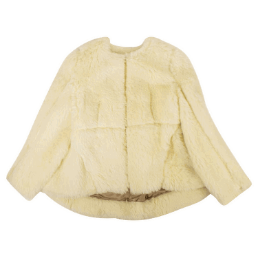 Палта Marni Marni Alpaca Fur Jacket Жълто | GIMAQ22U01TW822 00Y06, 0