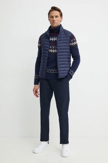 Пуловер Barbour Turtleneck Sweater Синьо | MKN1492, 1