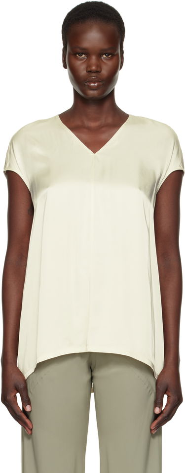 Тениска Rick Owens Rick Owens Hollywood Floating T-Shirt Бежово | RP01E7256 SCH, 0