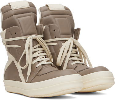 Кецове и обувки Rick Owens Rick Owens Hollywood Geobasket Бежово | RU01E5894 LCO, 3