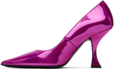 Кецове и обувки BY FAR Exclusive Viva Sculptural Heel Pumps Розово | 23PFVIVFCHIRL, 2