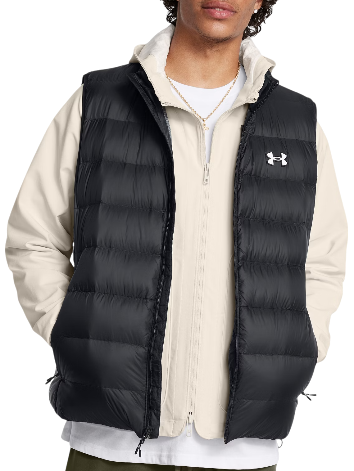Жилетка Under Armour Legend Down Vest Черно | 1385838-001, 0
