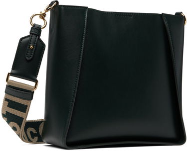 Голяма пазарска чанта Stella McCartney Stella McCartney Logo Crossbody Bag Зелено | 700073W8542, 2