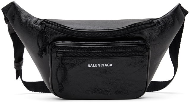 Black Explorer Belt Bag