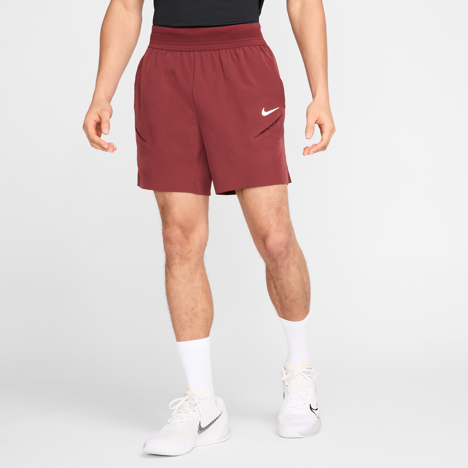 Къси панталони Nike NikeCourt Slam Dri-FIT Tennis Shorts Бургунди | FZ6937-619, 0