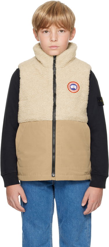 Жилетка Canada Goose Kids Kids Beige Elora Down Vest Бежово | 4580Y, 0