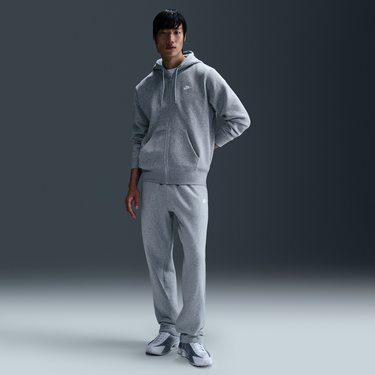 Суитчър Nike Nike Club Fleece Full-Zip Hoodie Сиво | FN3861-063, 2