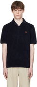Fred Perry Open Collar Towelling Polo