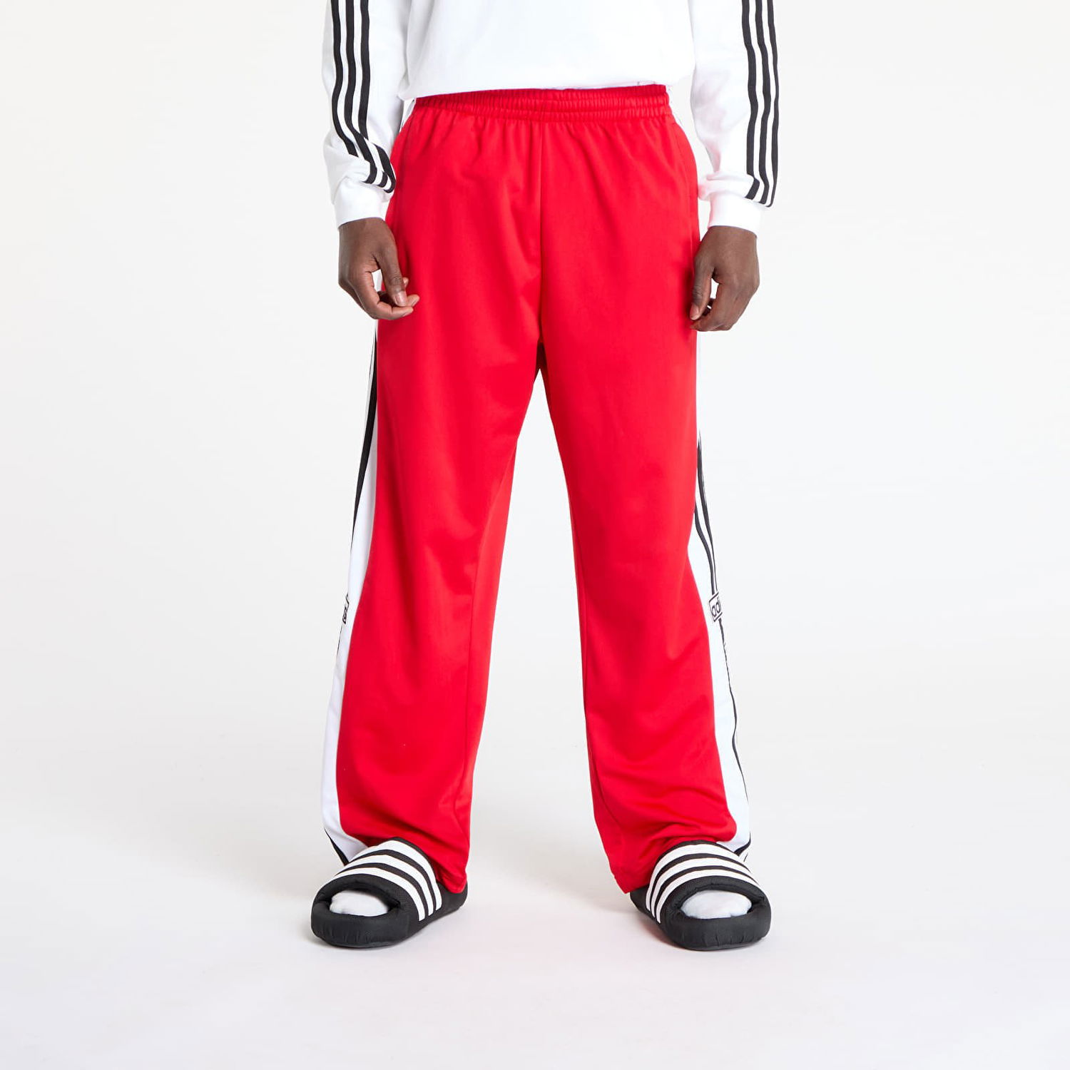 Спортни панталони adidas Originals Adibreak Tracksuit Bottoms Червено | KA0722, 0