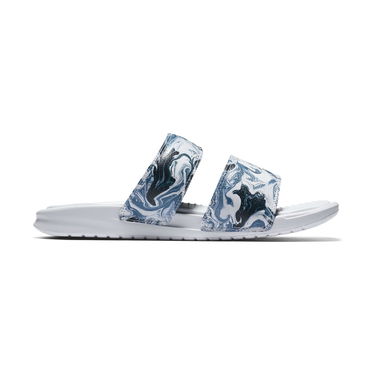 Кецове и обувки Nike WMNS BENASSI DUO ULTRA SLIDE 35,5 BLACK/WHITE Бяло | 819717-002, 0