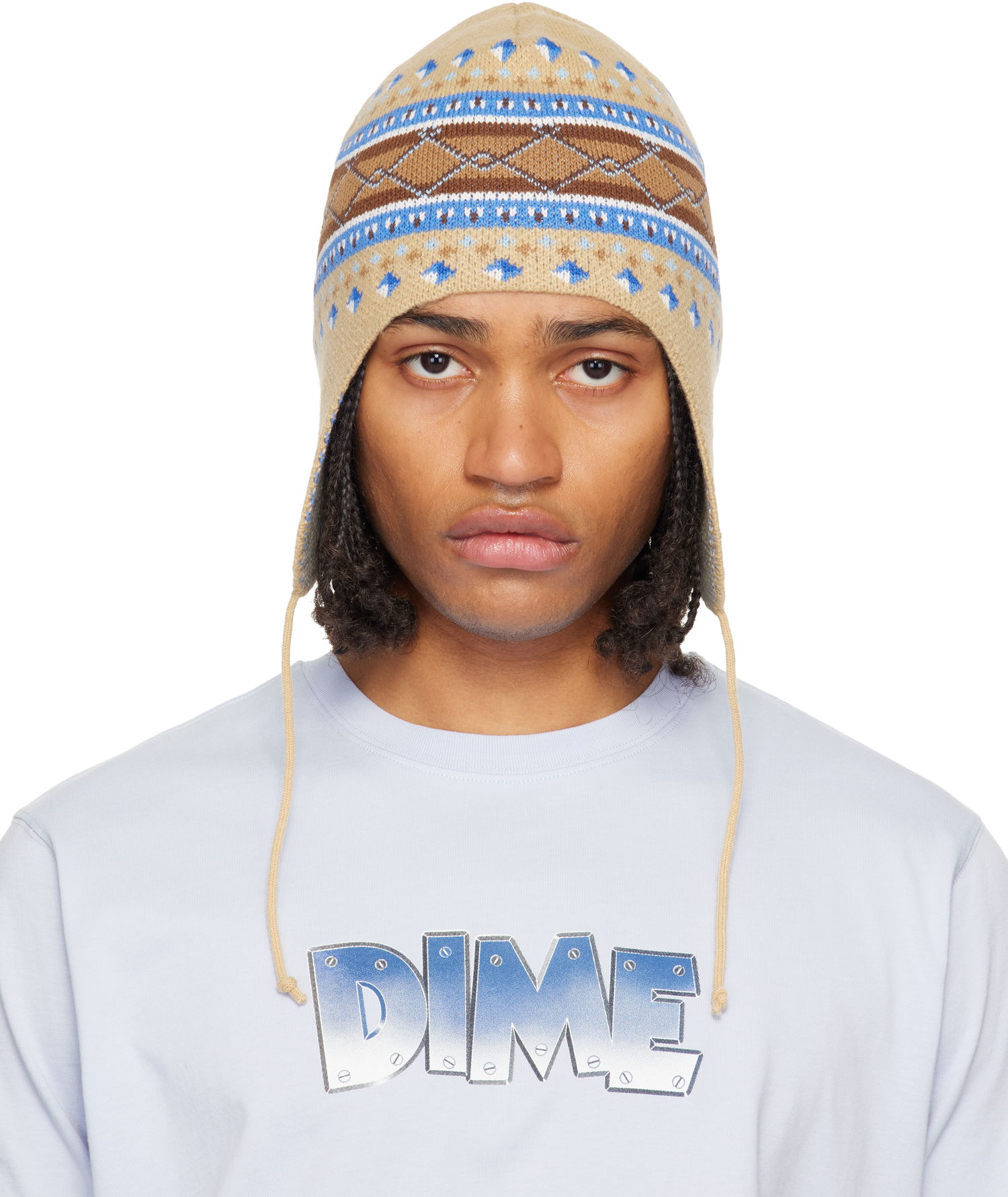 Шапка Dime Alpine Beanie Многоцветен | DIMEHO2528TAN, 0