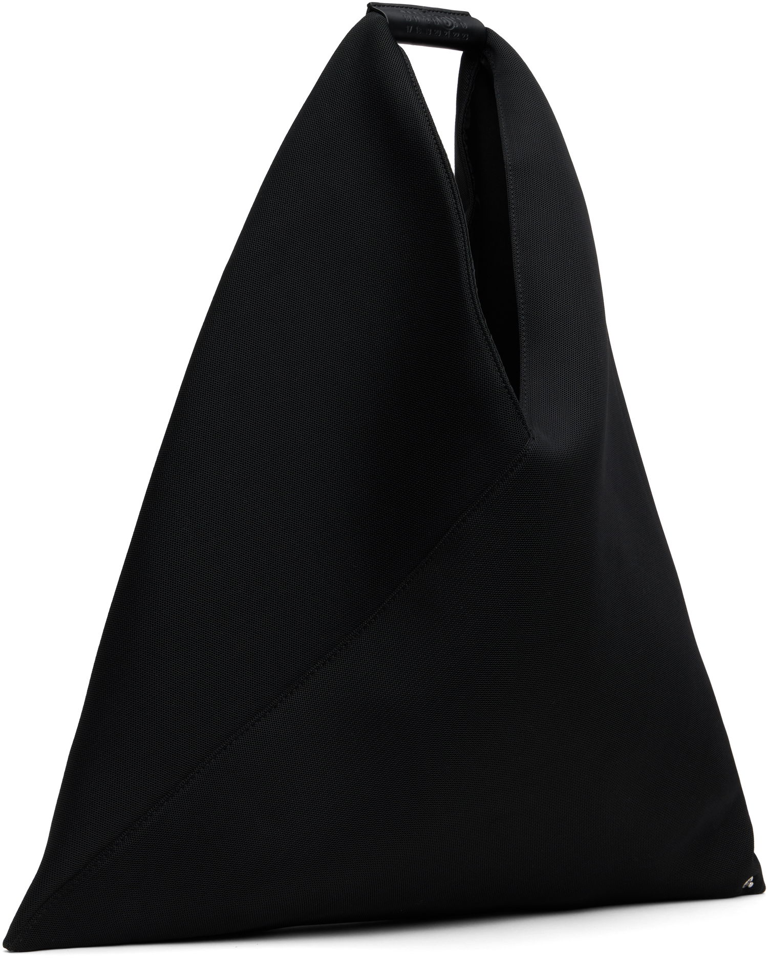 Голяма пазарска чанта Maison Margiela MM6 Classic Triangle Tote Черно | S54WD0039 P6414, 1