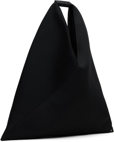 Голяма пазарска чанта Maison Margiela MM6 Classic Triangle Tote Черно | S54WD0039 P6414, 1