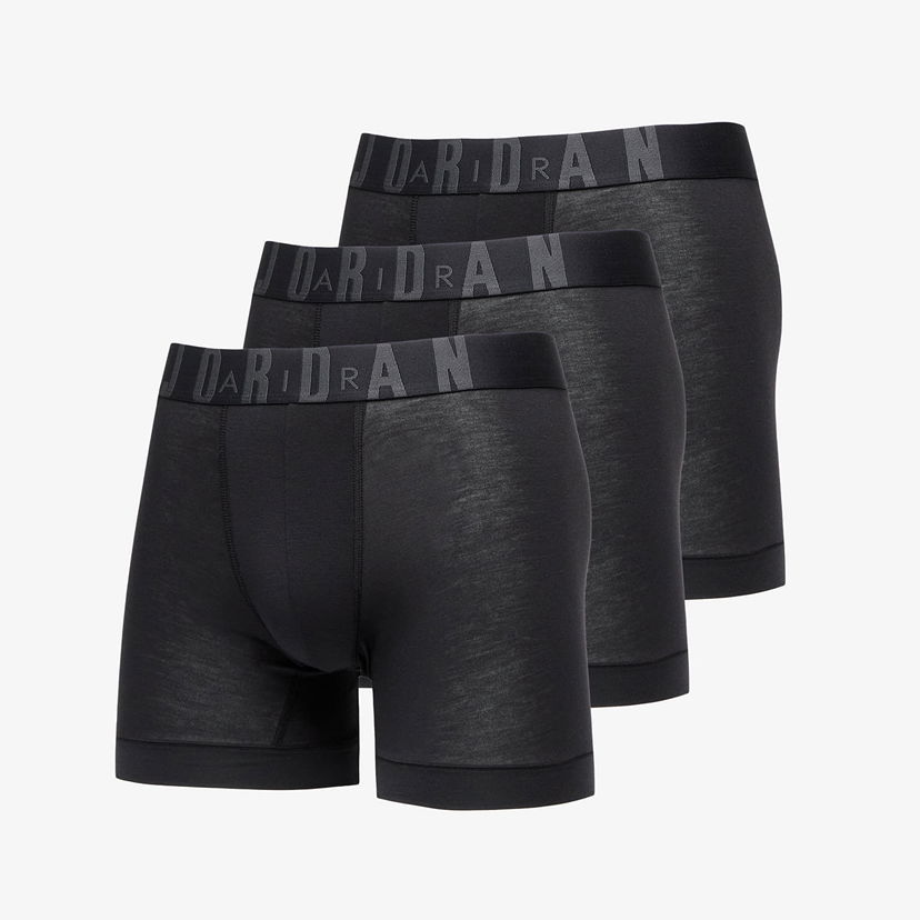 Бельо и чорапи Jordan Jordan Flight Modal Boxer 3-Pack Black S Черно | JM0621-023