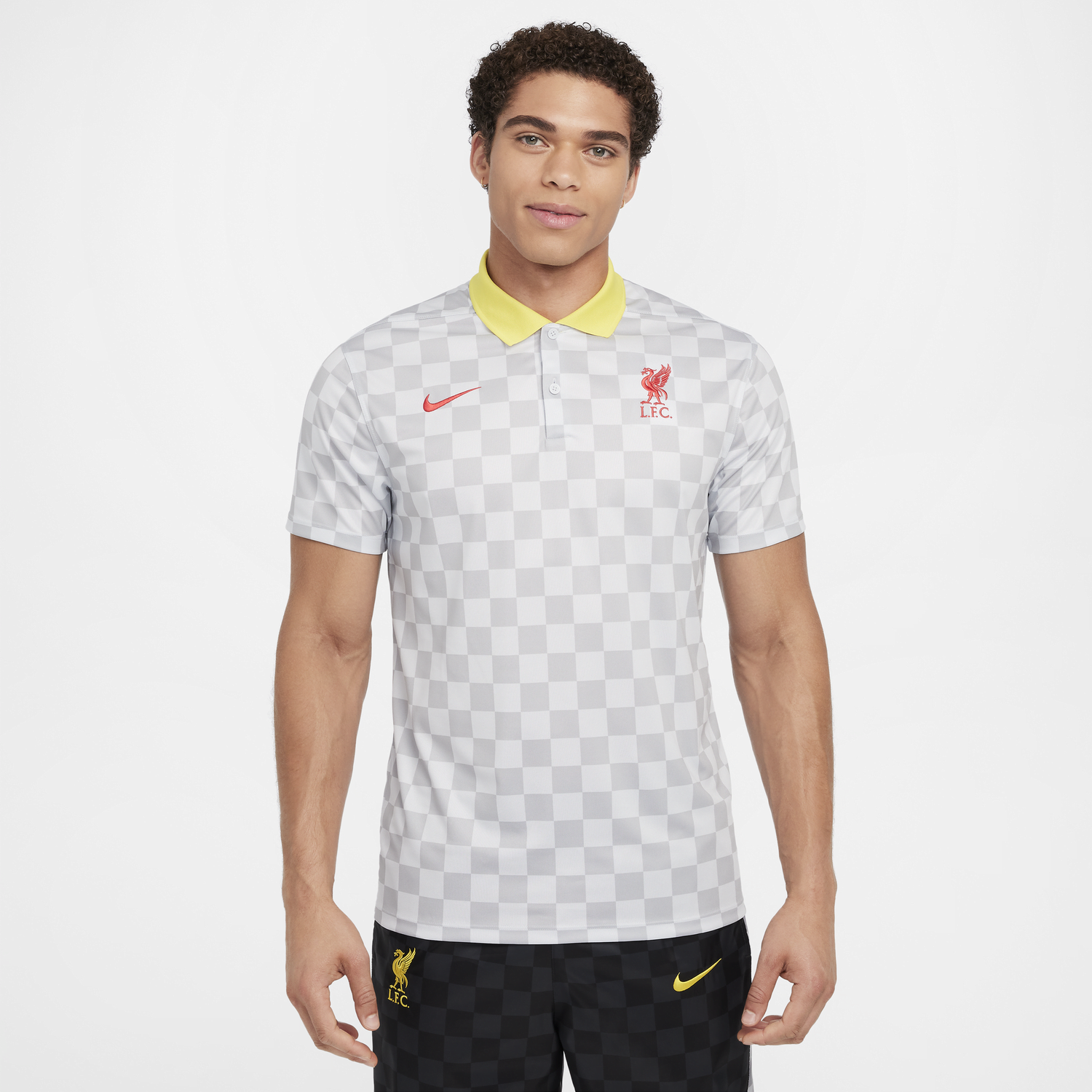 Поло тениска Nike Polo Shirt Dri-FIT Liverpool FC Victory Сиво | FQ3127-077, 0