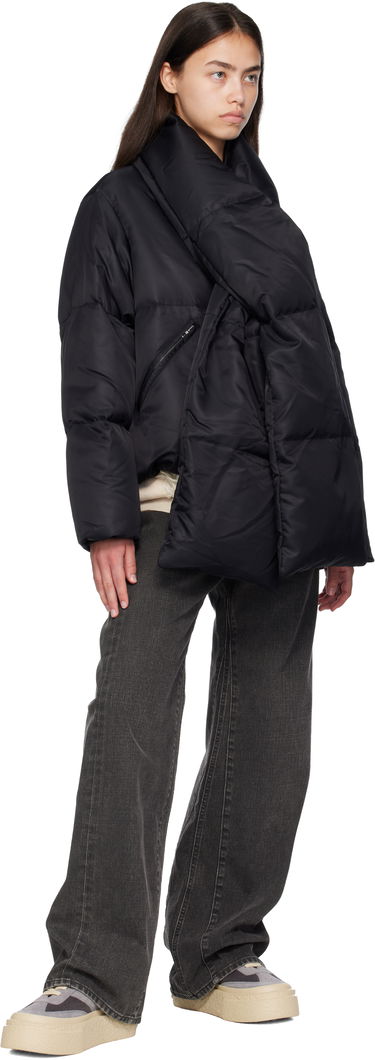 Пухо яке Maison Margiela MM6 Maison Margiela Scarf Down Jacket Черно | S52AM0332 M35257, 3