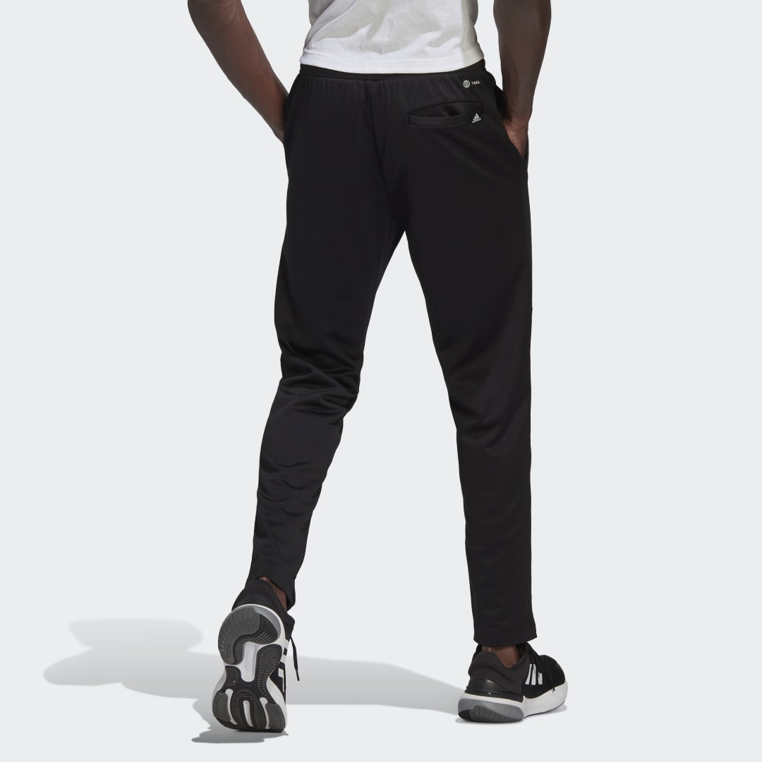 Спортни панталони adidas Originals Aeroready Game and Go Small Logo Tapered Pants Черно | HL2180, 1