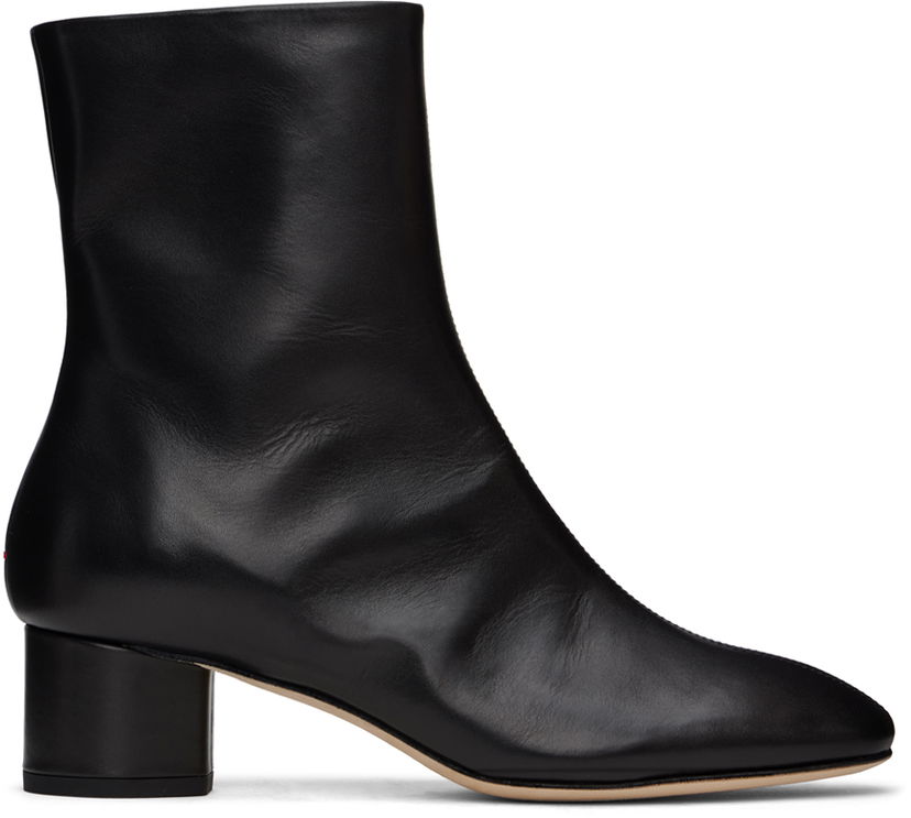 Облекло Aeyde Aeyde Allegra Leather Ankle Boots Черно | A11-AB-ALLD55BL-223-800-046