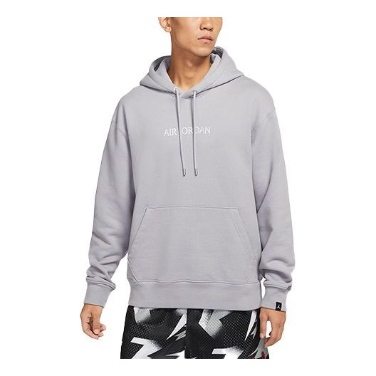 Суитчър Jordan Jordan Men's Solid Color Long Sleeves Hoodie Сиво | DO6095-054