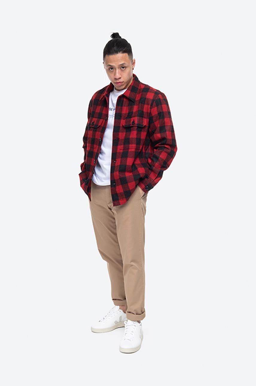 Риза NORSE PROJECTS Shirt Regular Черно | N40.0530.5040, 1