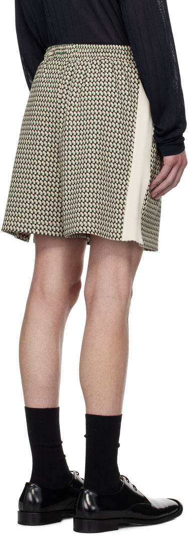 Къси панталони Wales Bonner Wales Bonner Power Shorts Бежово | US25JE36-JE22 - 1780 JACQUARD, 2