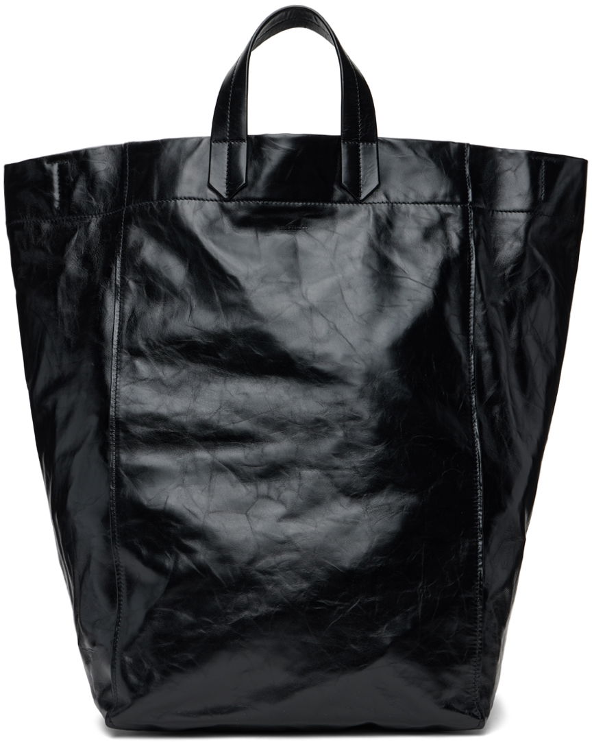 Голяма пазарска чанта Jil Sander 2Way Tote Bag Черно | J26WD0007_P6004, 0
