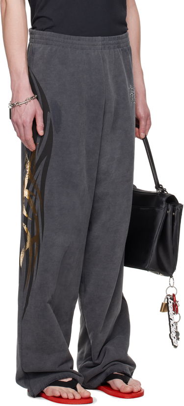 Спортни панталони Balenciaga Tacky Gold Baggy Sweatpants Сиво | 803266TRVR6, 1