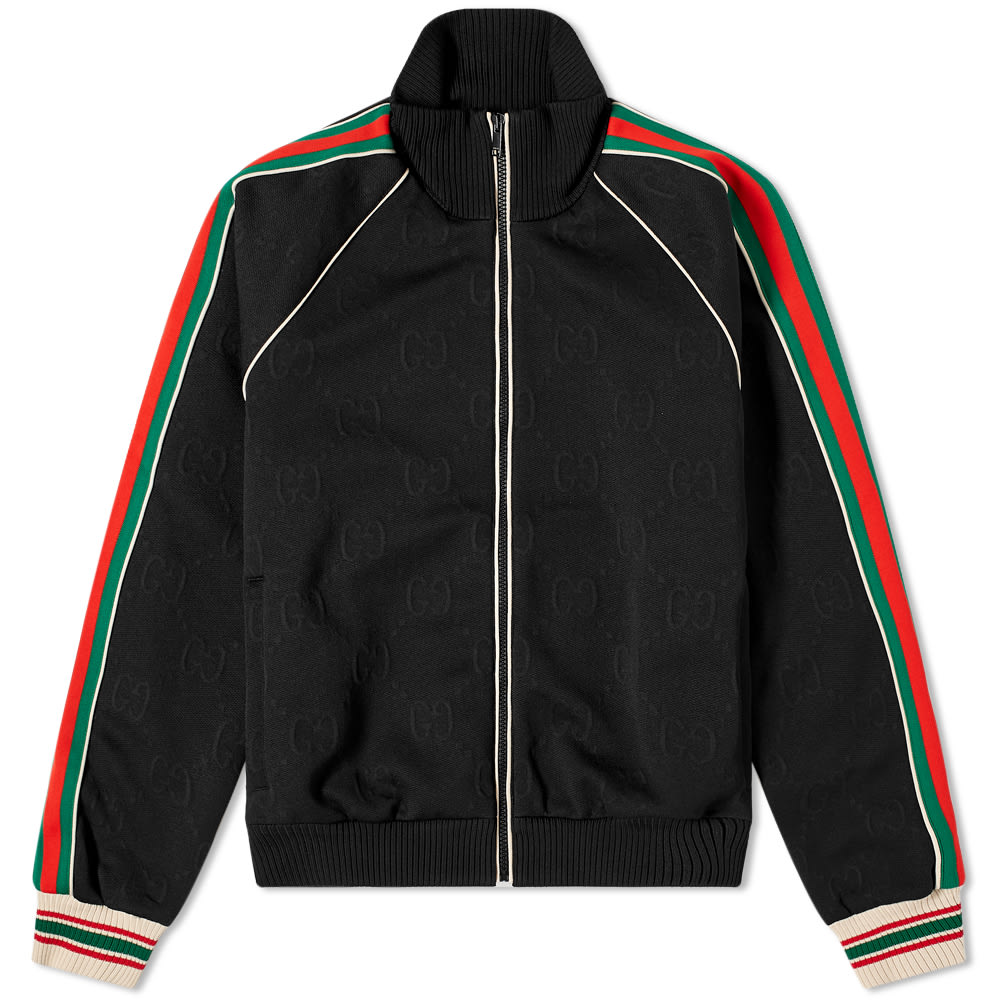 Яке бомбър Gucci GG Jacquard Bomber Jacket Черно | 662270-XJDE9-1043, 0