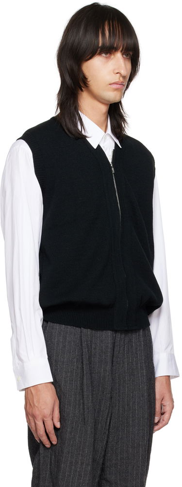 Жилетка Comme des Garçons Lochaven of Scotland Edition Zip Vest Тъмно синьо | DH-N506-051, 4
