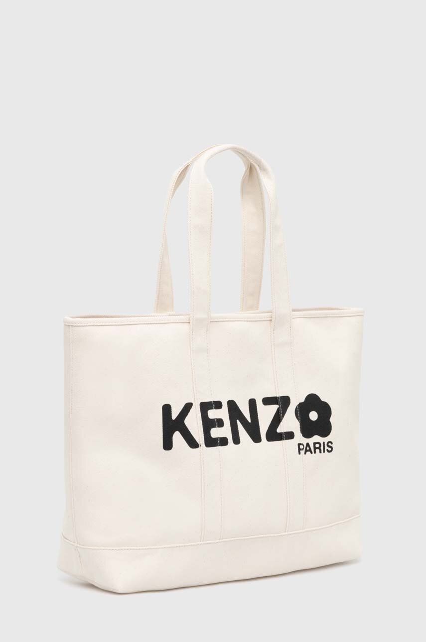 Голяма пазарска чанта KENZO Kenzo Utility Large Tote Bag Бяло | FE68SA911F36.03, 1