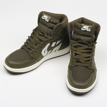 Кецове и обувки Jordan Air Jordan 1 High OG "Olive Canvas" Зелено | 555088-300, 2