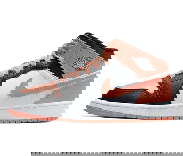 Кецове и обувки Jordan Air Jordan 1 Mid "White Light Madder Root" GS Бяло | DM9077-108, 0