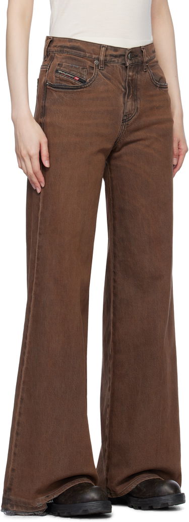 Дънки Diesel Diesel 1978 D-Akemi Flare Jeans Кафяво | A03624 09L24, 1