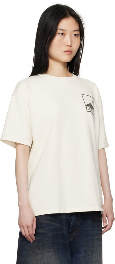 Тениска Rhude Chevron T-shirt Черно | RHPS25TT02012, 4