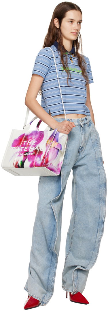 Голяма пазарска чанта Marc Jacobs Marc Jacobs The Tote Bag Future Floral Leather Medium Многоцветен | 2P4HTT052H02, 3