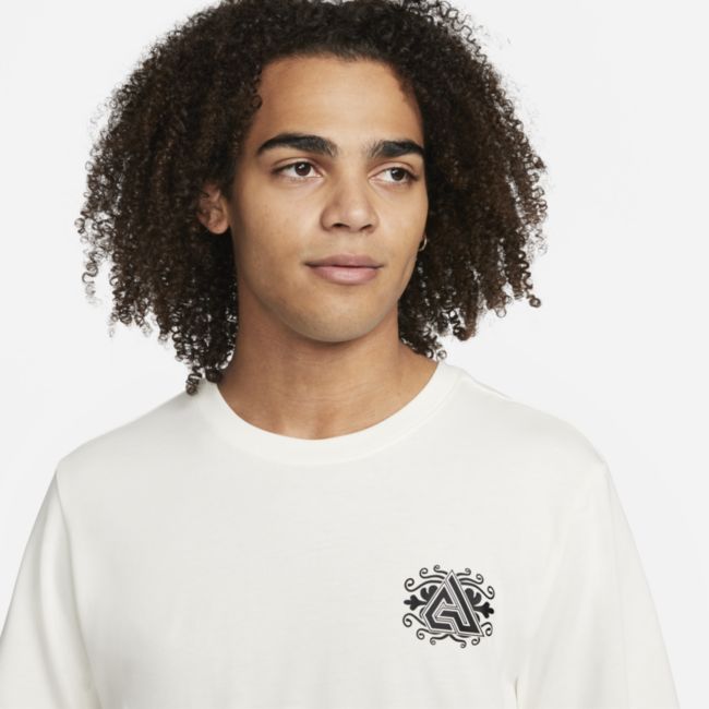 Тениска Nike Giannis Premium Basketball T-Shirt Бяло | DR7619-133, 1
