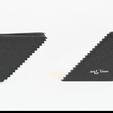 Портфейл Fred Perry Fred Perry Scotchgrain Leather Wallet Черно | L1197 102, 0