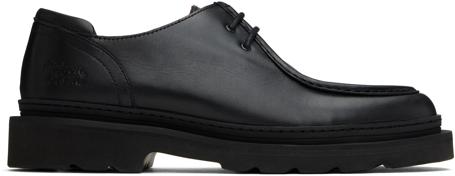 Облекло MAISON KITSUNÉ Maison Kitsuné Lace Up Derbys Черно | OM04103LR0005, 0