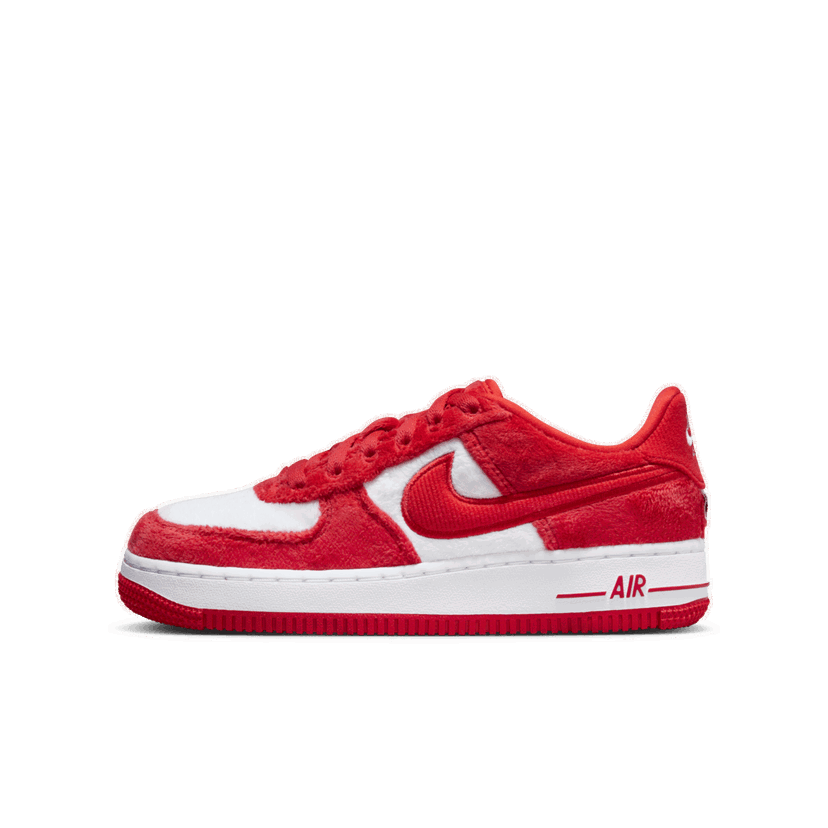 Кецове и обувки Nike Air Force 1 Low "Valentine's Day" GS Червено | FZ3552-612