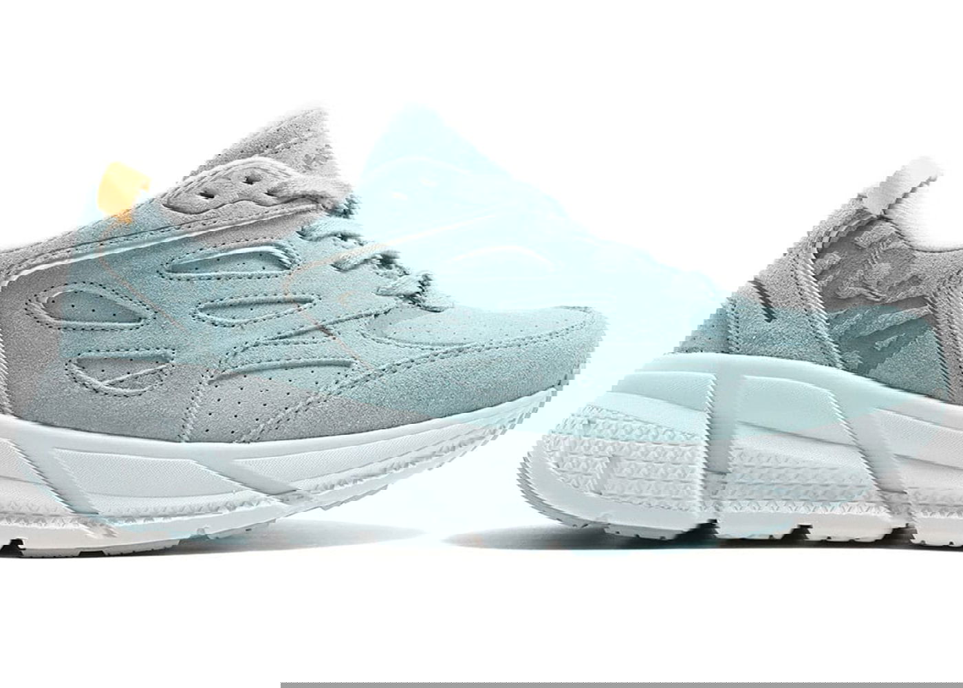 Кецове и обувки Hoka One One Clifton L Suede Cloud Blue Ice Flow (All Gender) Тюркоазено | 1122571-CBIF, 0