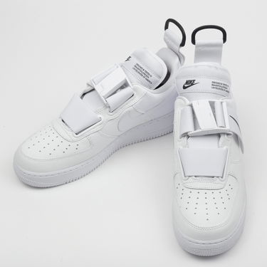 Кецове и обувки Nike Air Force 1 Utility ''White Black'' Бяло | AO1531-101, 2