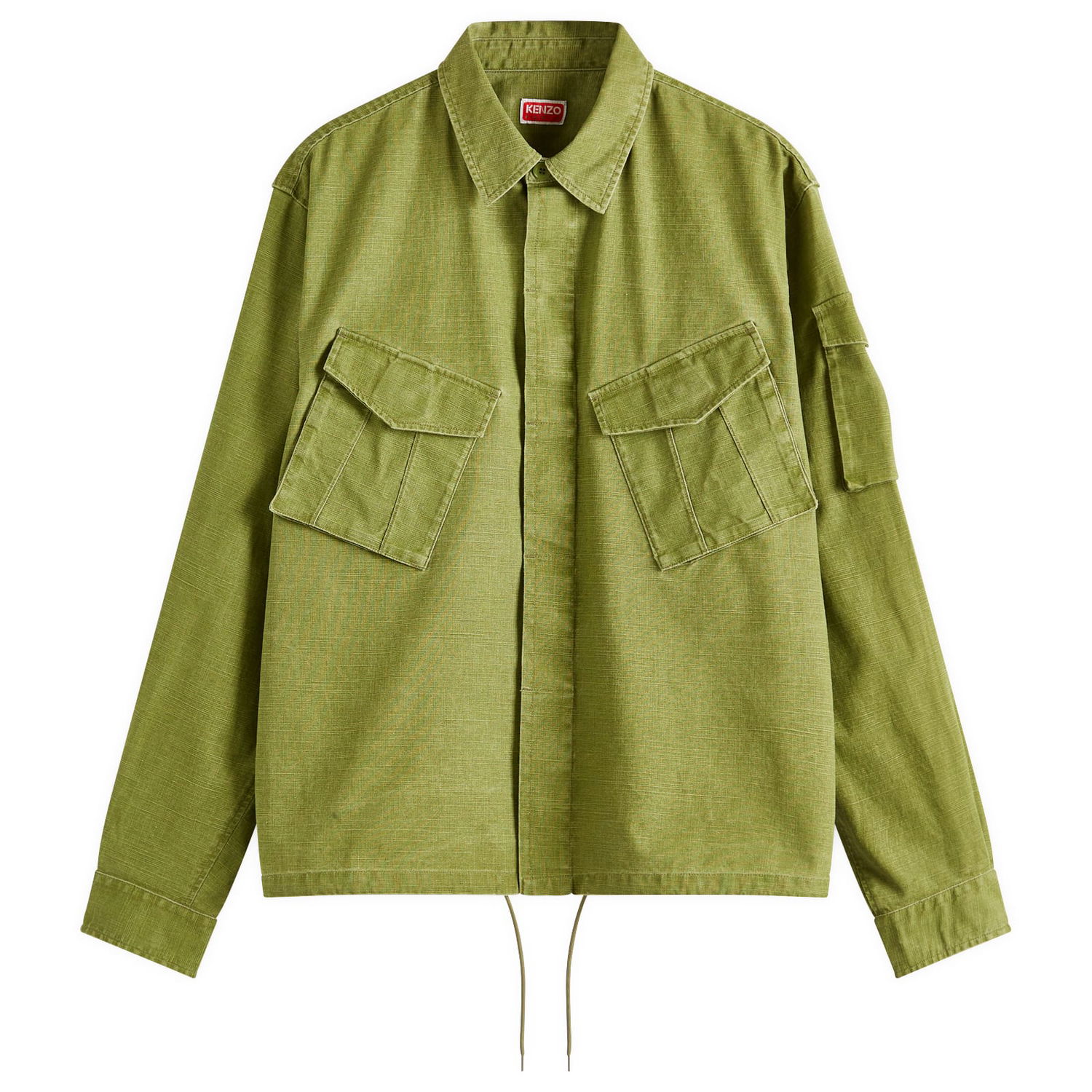 Риза KENZO Kenzo Pocket Overshirt, Size Large Зелено | FF55CH5339GD-48, 0