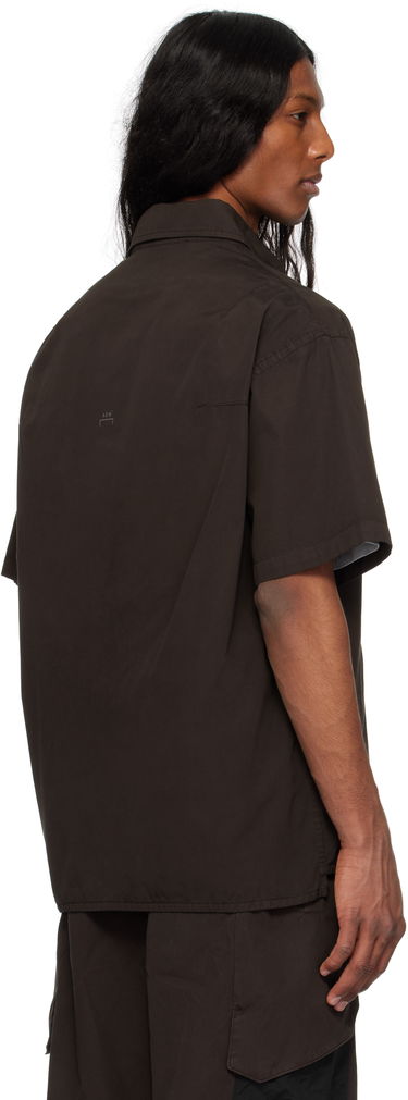 Риза A-COLD-WALL* A-COLD-WALL* Brunswick Short Sleeve Shirt Черно | ACWMSH167, 2